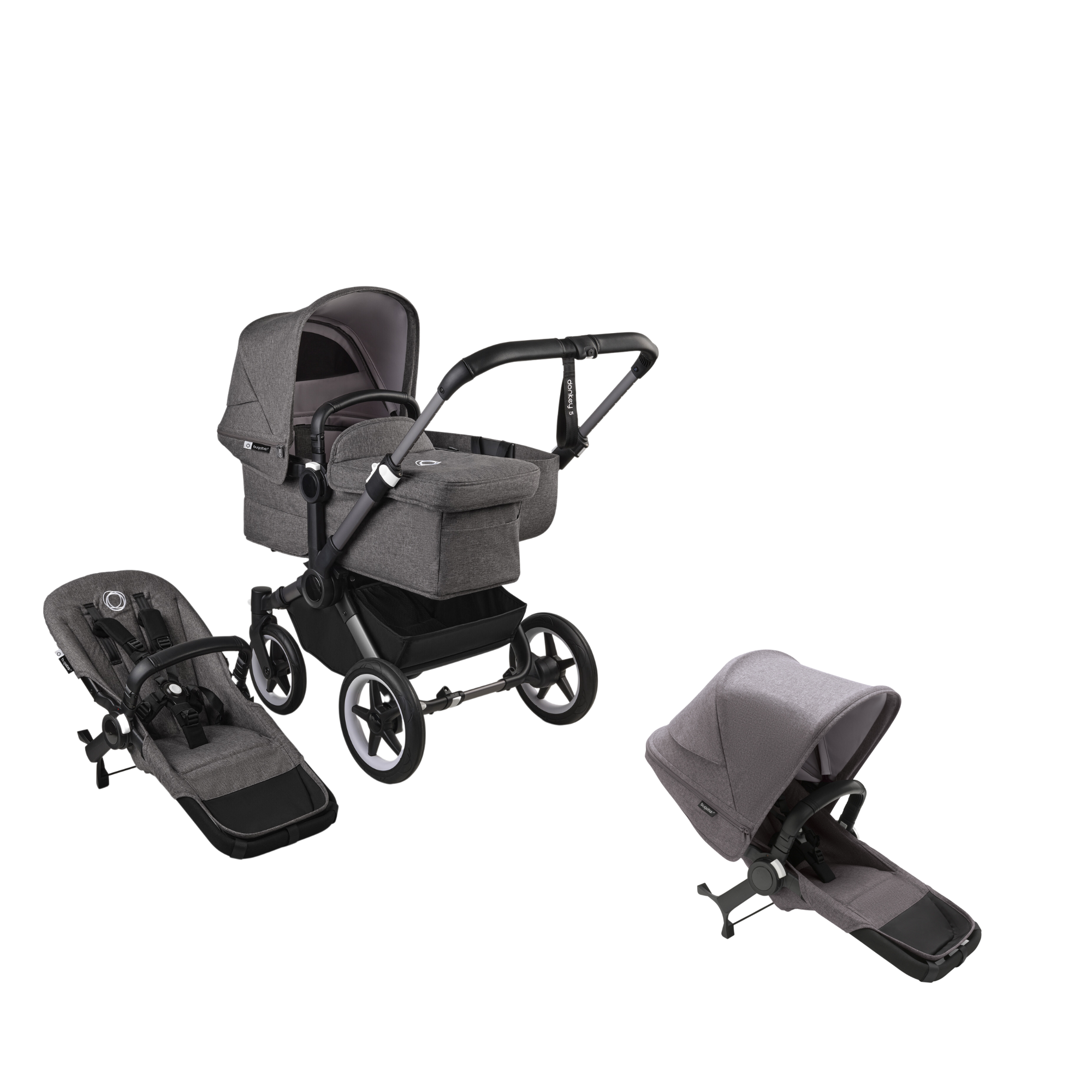 Graphit/Grau meliert / Grau meliert - Bild