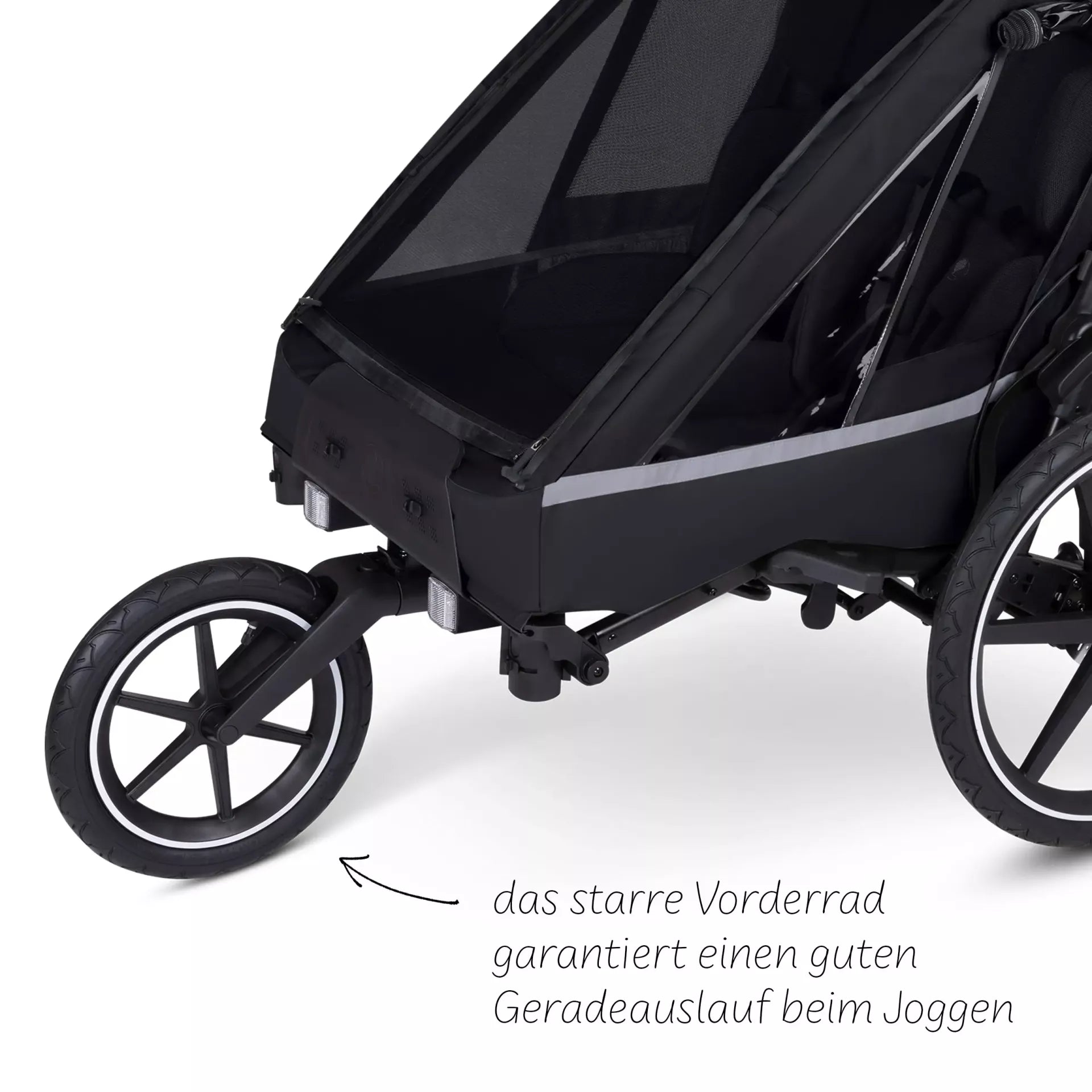 ABC Design Fahrradanhänger Tour - Sport Kit – Princess