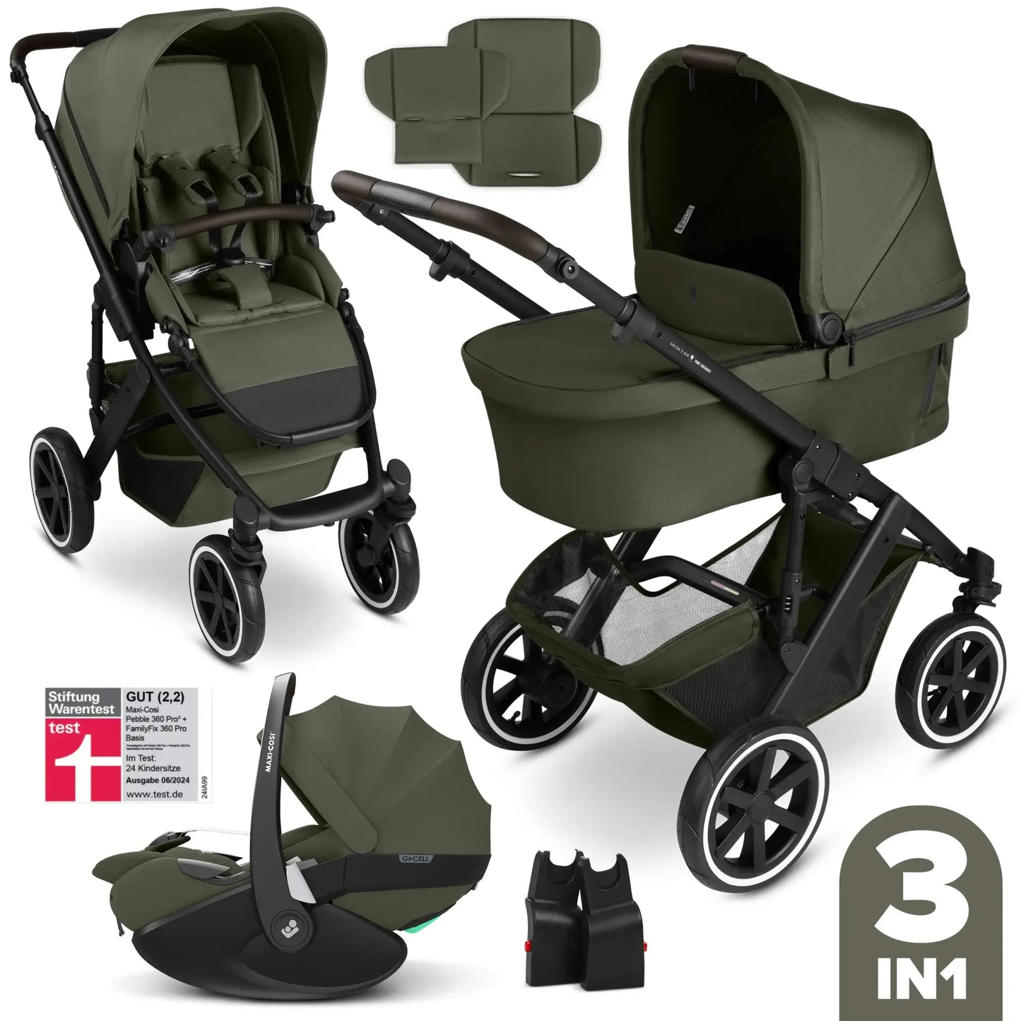 ABC Design Salsa 5 Air - All in One Set Maxi Cosi