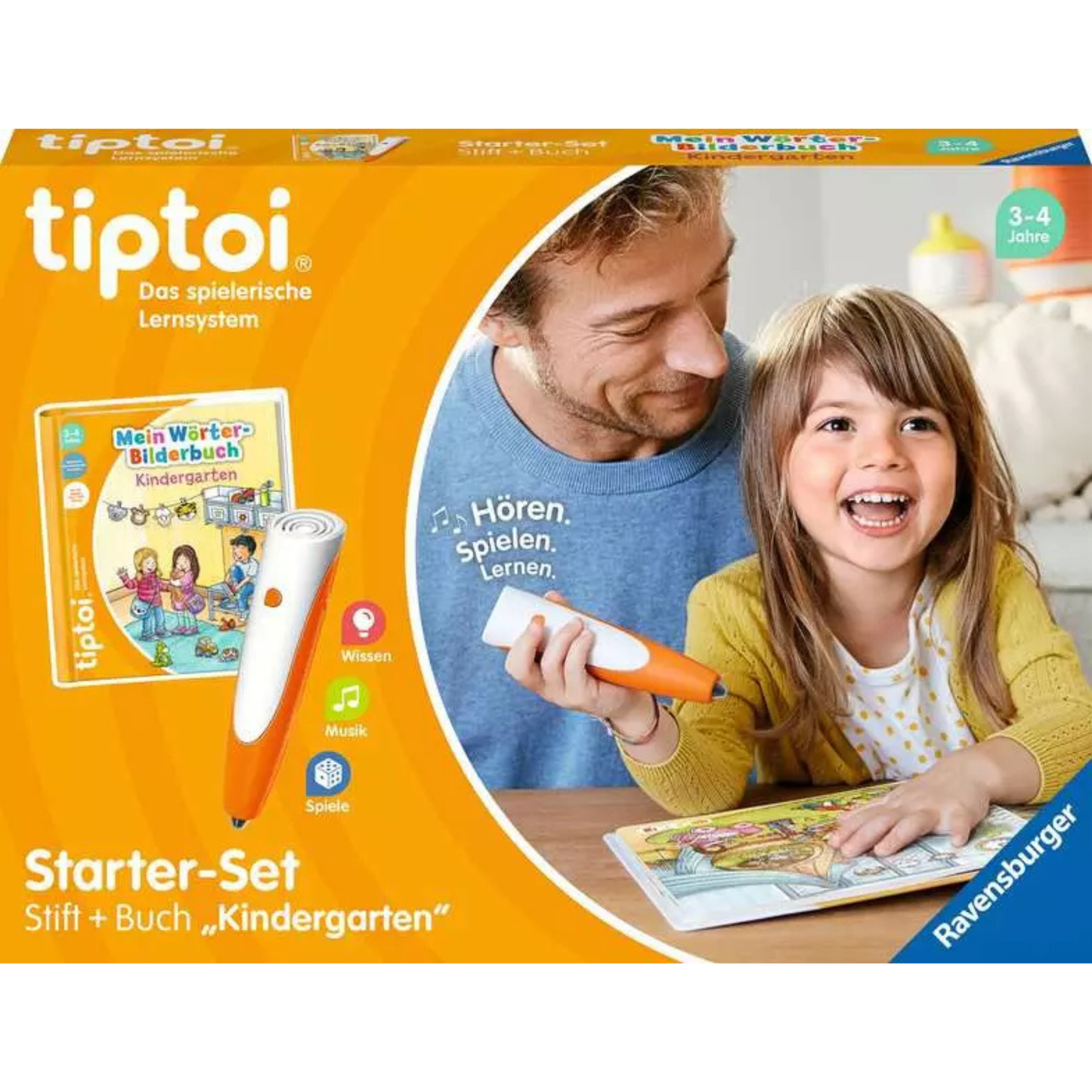 Tiptoi Starter-Set: Stift + Wörter-Bilderbuch Kindergarten