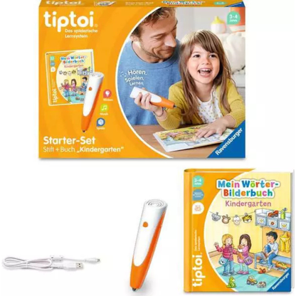 Tiptoi Starter-Set: Stift + Wörter-Bilderbuch Kindergarten