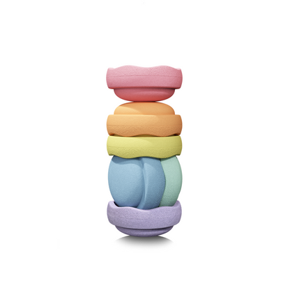 Stapelstein Original Mini rainbow pastel