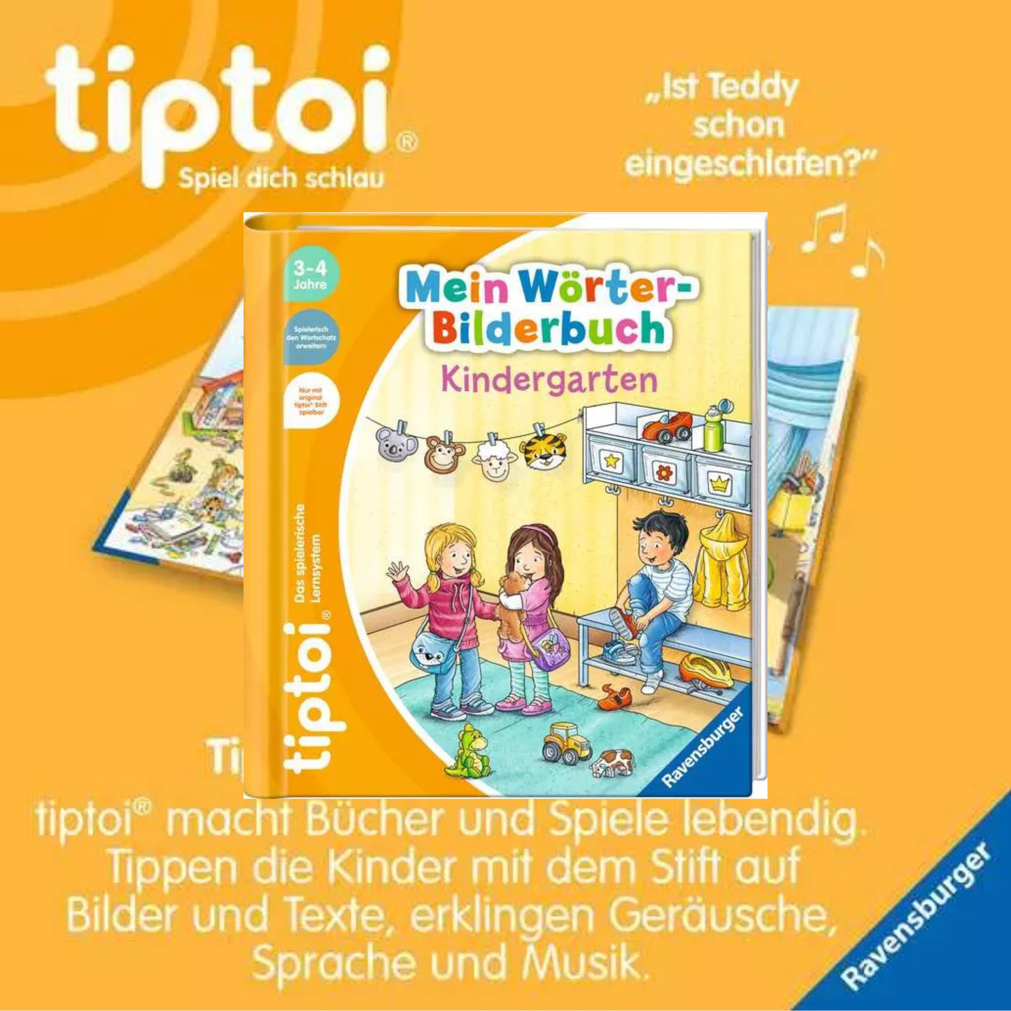 Tiptoi Starter-Set: Stift + Wörter-Bilderbuch Kindergarten