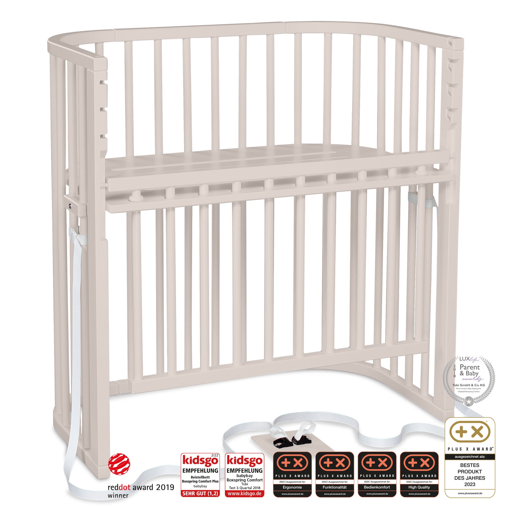 Babybay Beistellbett - Boxspring Comfort Plus - Bild