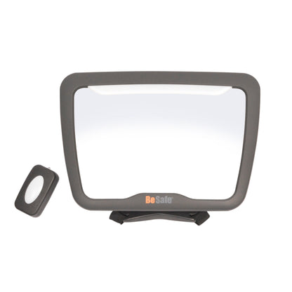 BeSafe XL² Babyspiegel mit LED Licht & Fernbedienung