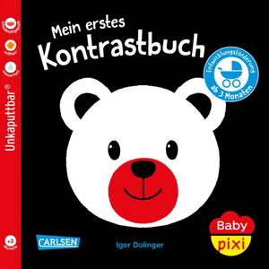 Carlsen Baby Pixi Unkaputtbar 156 - Mein erstes Kontrastbuch ab 3 Monaten - Bild