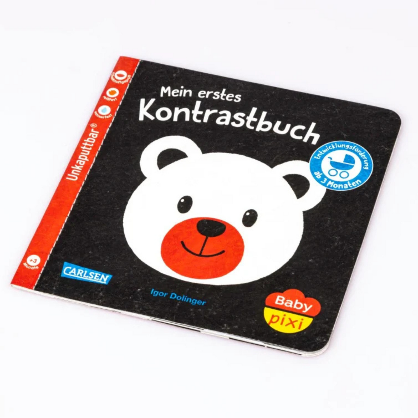 Carlsen Baby Pixi Unkaputtbar 156 - Mein erstes Kontrastbuch ab 3 Monaten