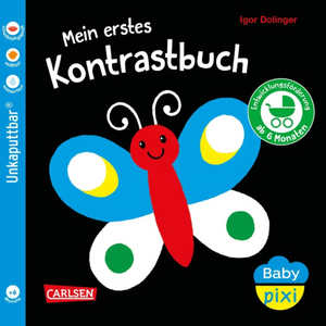 Carlsen Baby Pixi Unkaputtbar 157 - Mein erstes Kontrastbuch ab 6 Monaten - Bild