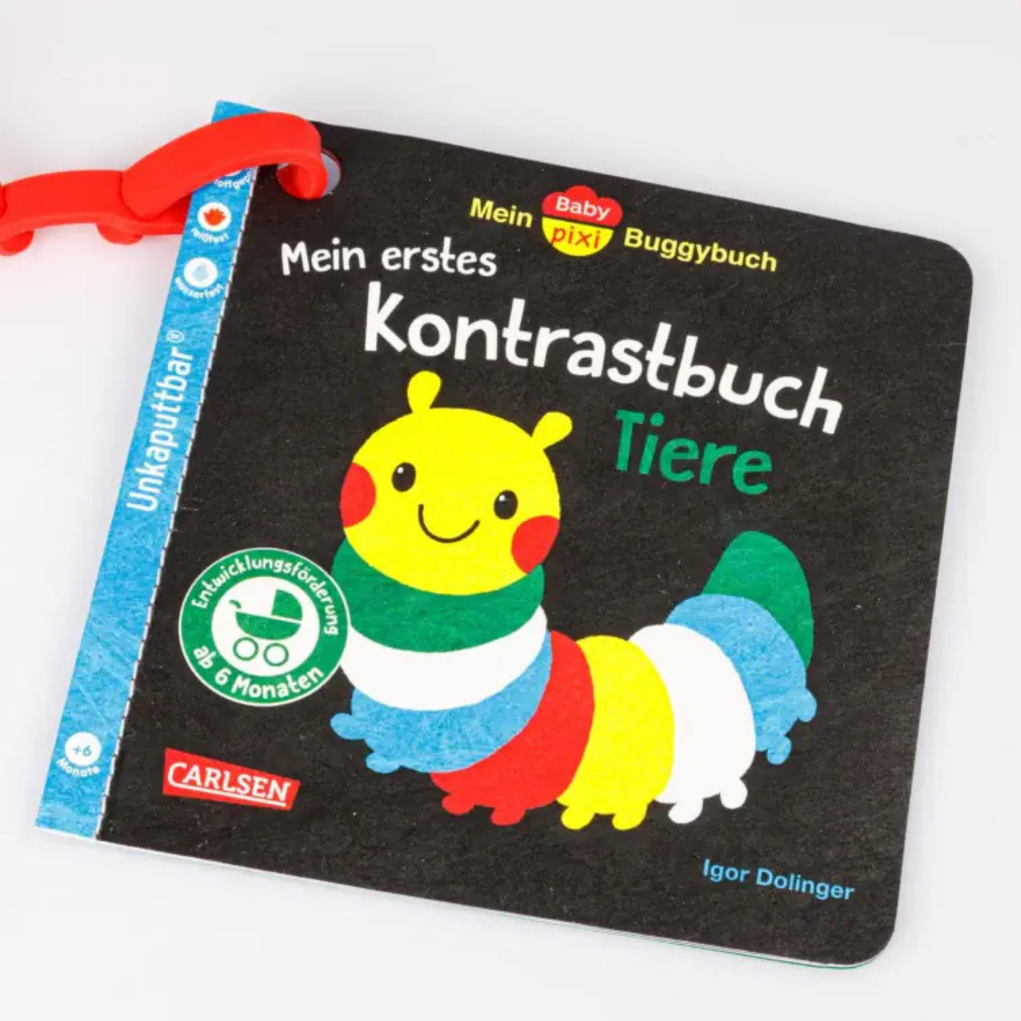 Carlsen Baby Pixi Unkaputtbar 163 - Mein erstes Kontrastbuch Tiere ab 6 Monaten