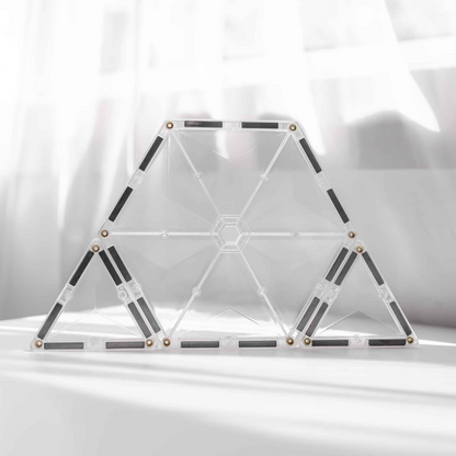 Connetix Magnetbausteine Clear Starter Pack - 34 Teile
