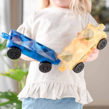 Connetix Magnetbausteine Rainbow Car Pack - 2 Teile