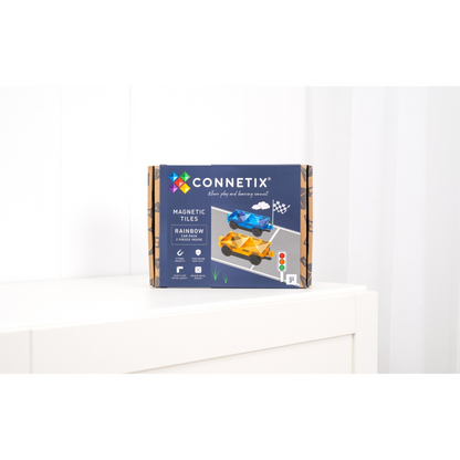 Connetix Magnetbausteine Rainbow Car Pack - 2 Teile
