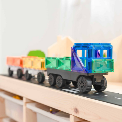 Connetix Magnetbausteine Rainbow Transport Pack - 50 Teile