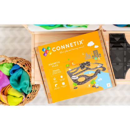 Connetix Magnetbausteine Roads Creative Pack - 48 Teile
