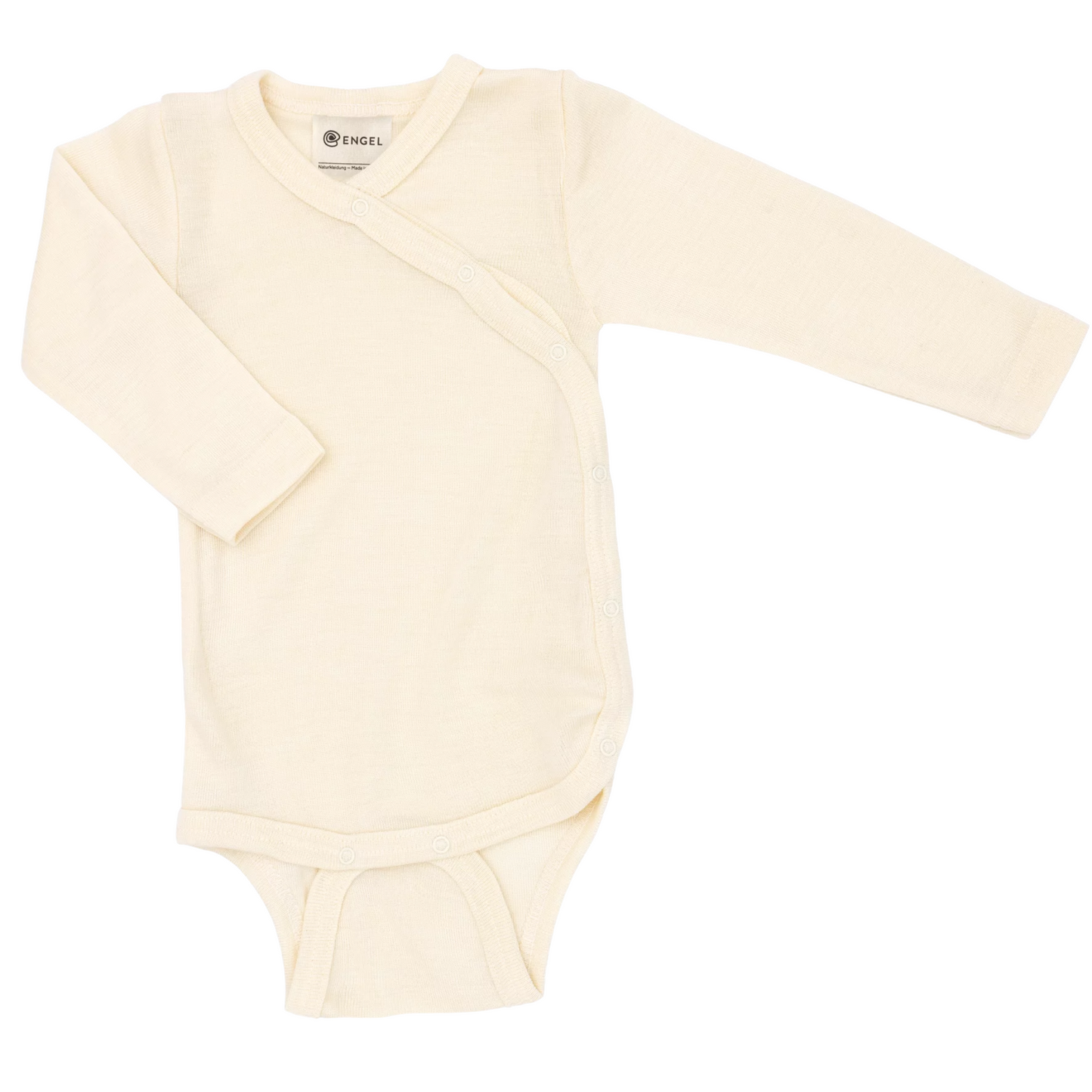 Engel Wickelbody langarm Natur