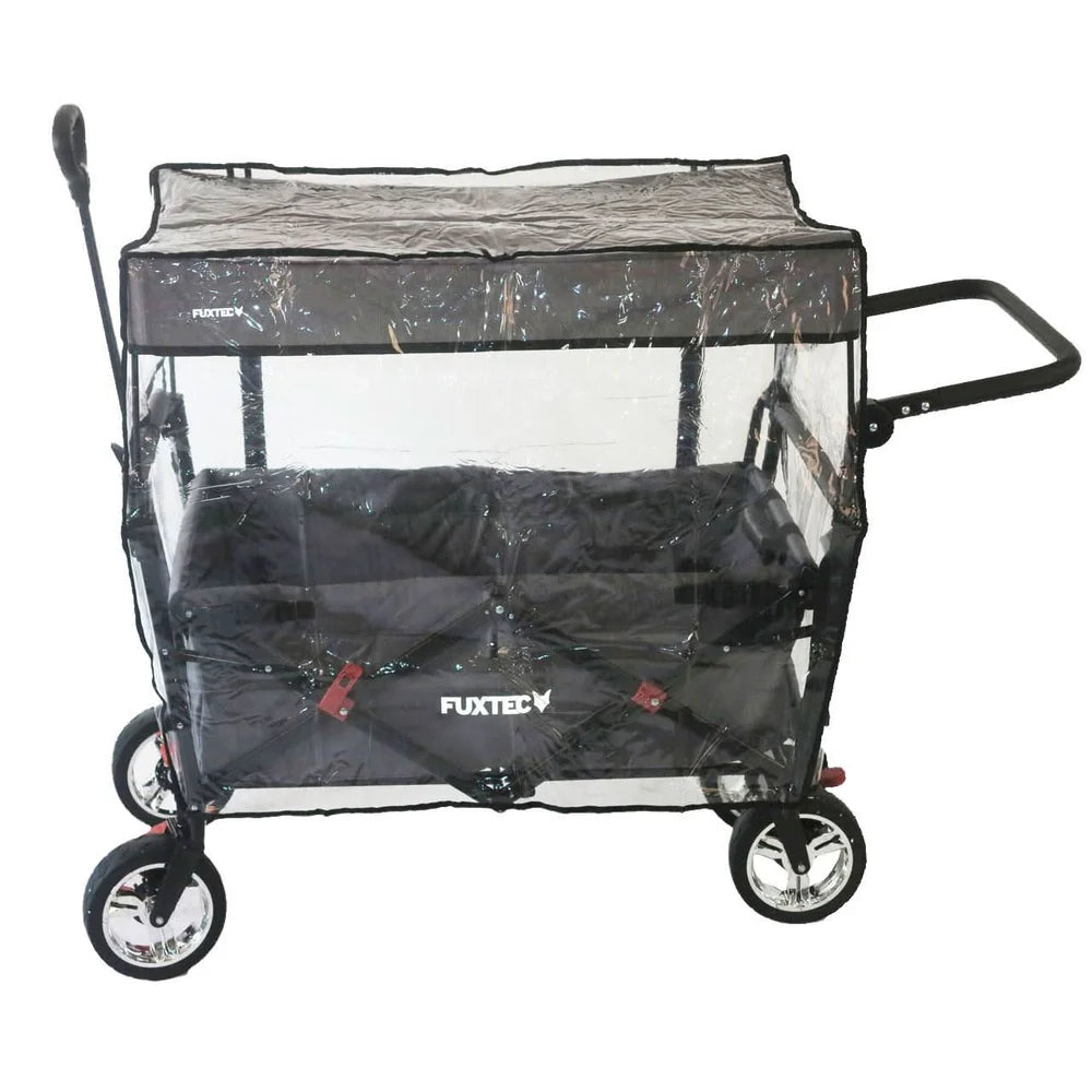 FUXTEC Regenschutz TRANSPARENT Bollerwagen CT700 - Bild