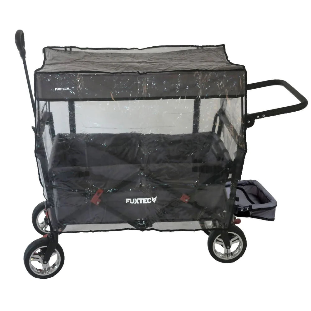 FUXTEC Regenschutz TRANSPARENT Bollerwagen CT800/850 - Bild