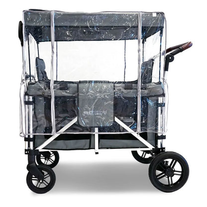 FUXTEC Regenschutz TRANSPARENT Bollerwagen CTXL-900