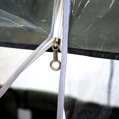 FUXTEC Regenschutz TRANSPARENT Bollerwagen CTXL-900
