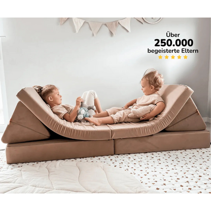 Funzy Spielsofa - Velours Edition