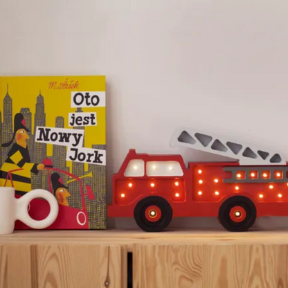 Little Lights Firetruck Lamp