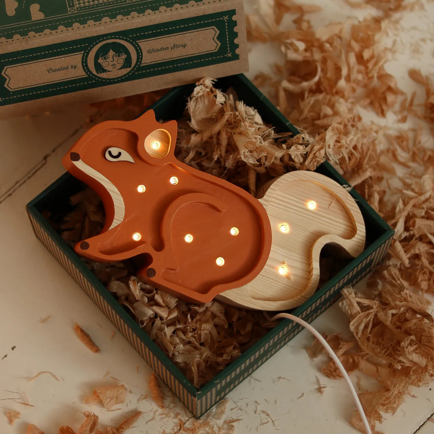 Little Lights Squirrel Mini Lamp