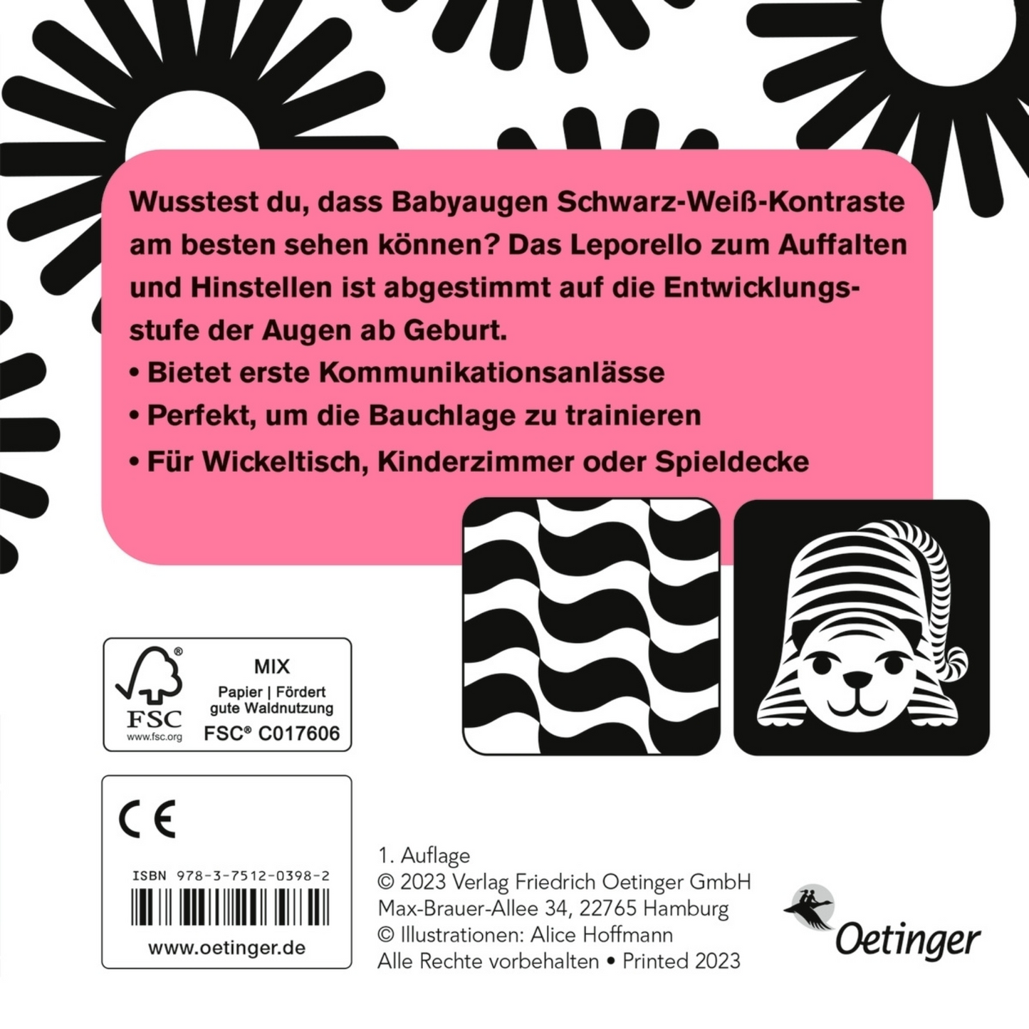 Oetinger Erste Bilder für Babyaugen - 0-3 Monate