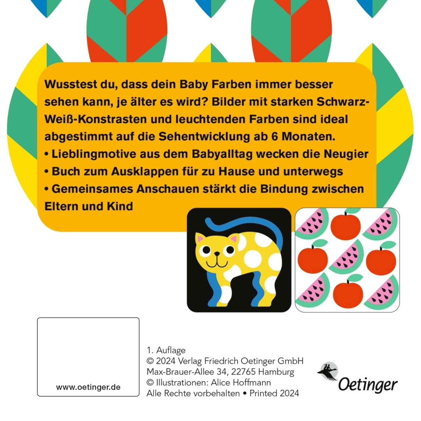 Oetinger Erste Bilder für Babyaugen - 6-9 Monate