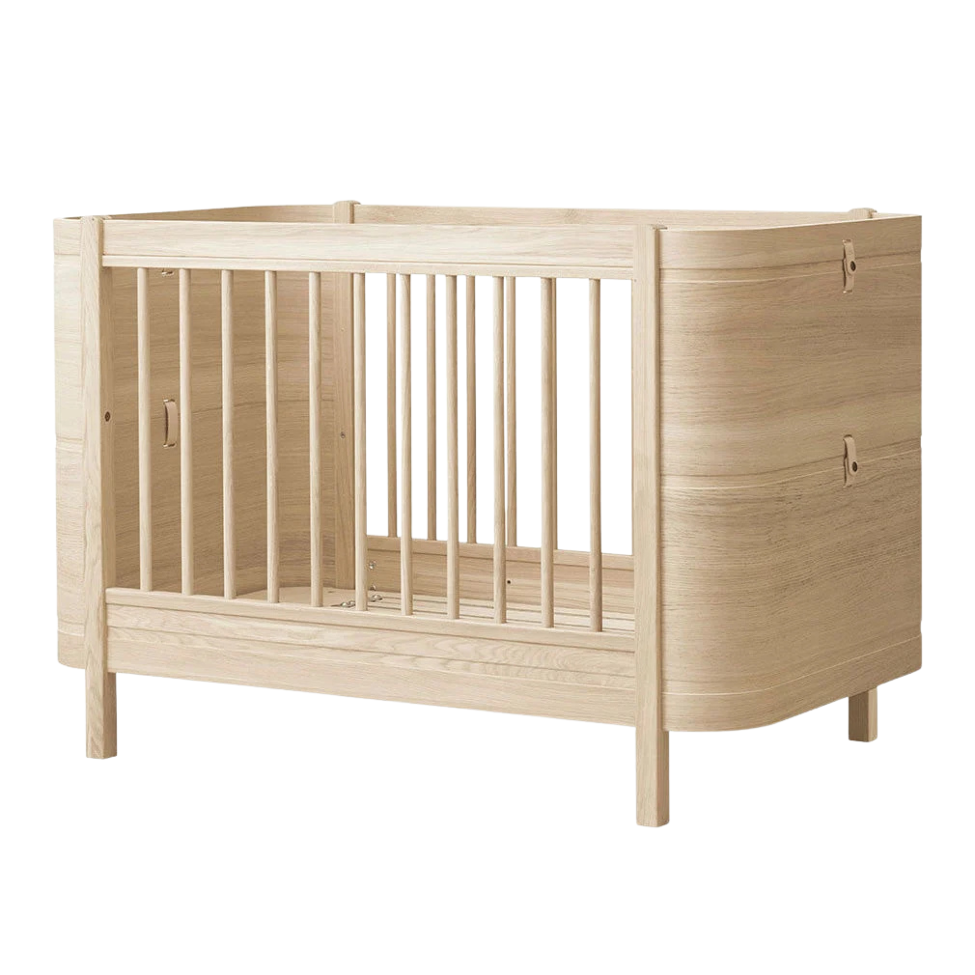 Oliver Furniture Wood Mini+ Babybett inkl. Umbauset Juniorbett, 68x122/162 cm - Bild