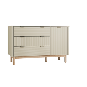 Pinio Miloo Kommode 1 Tür 3 Schubladen - Bild