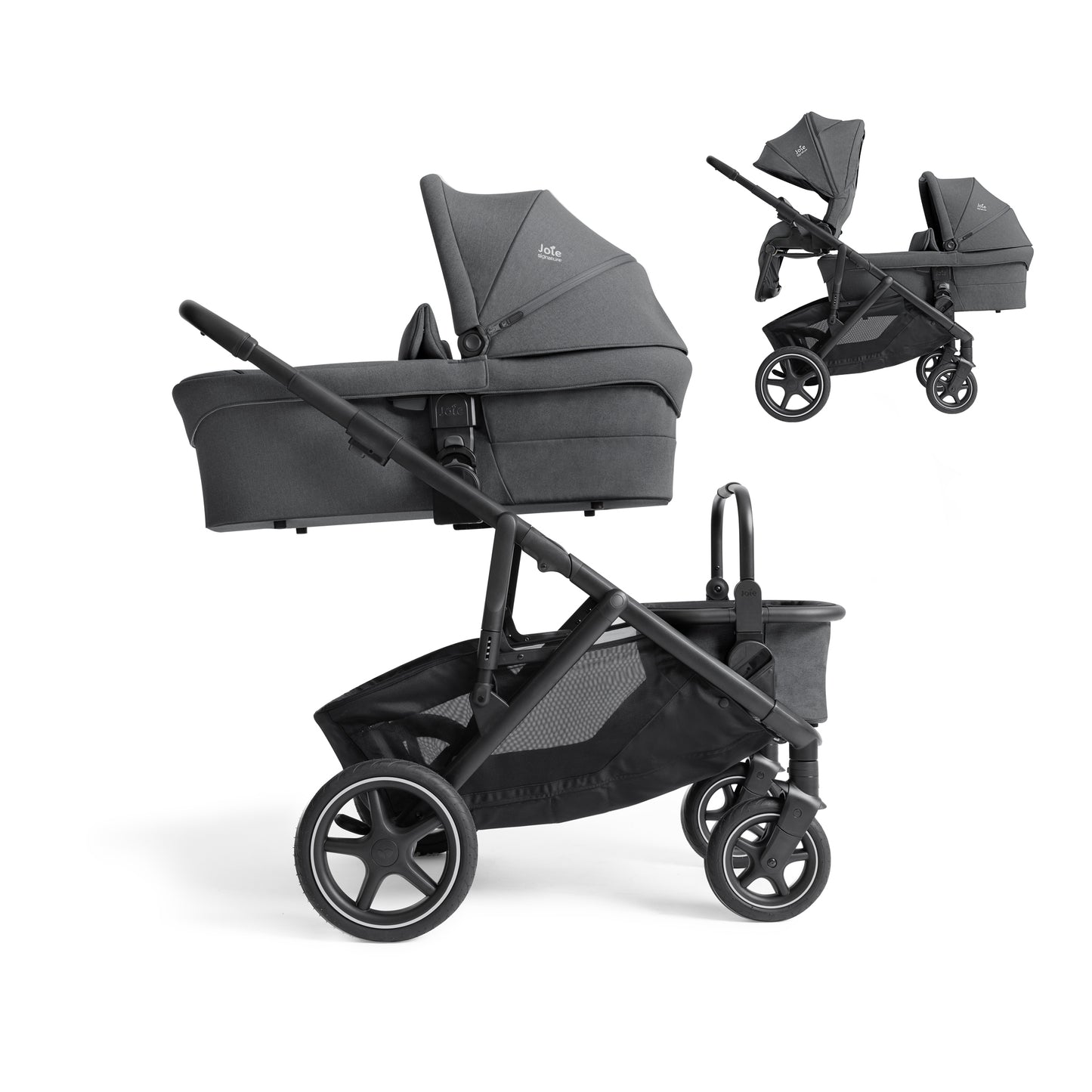 Joie Kombi-Kinderwagen Versiti inkl. Babywanne Ramble XL