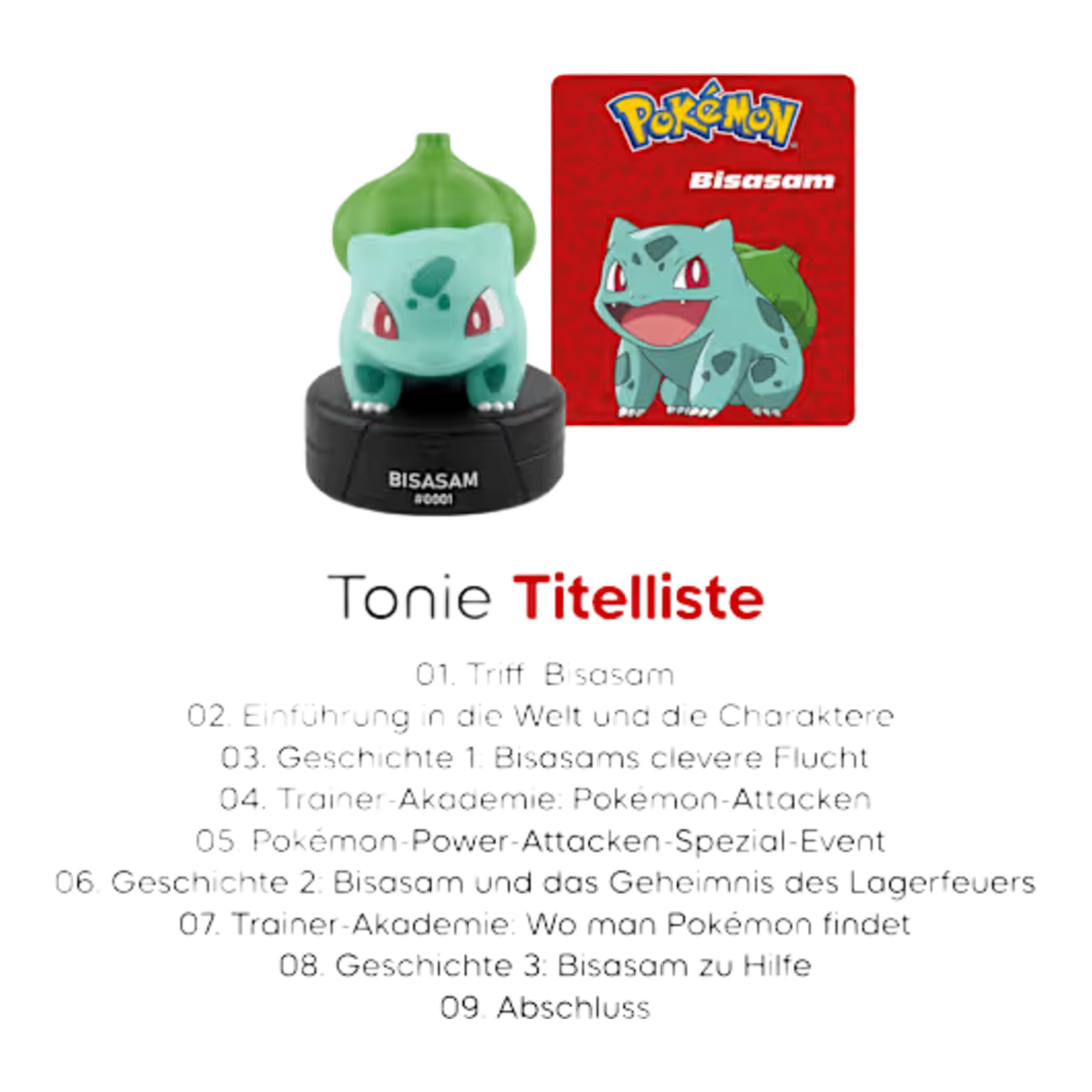 Tonies Pokemon - Bisasam
