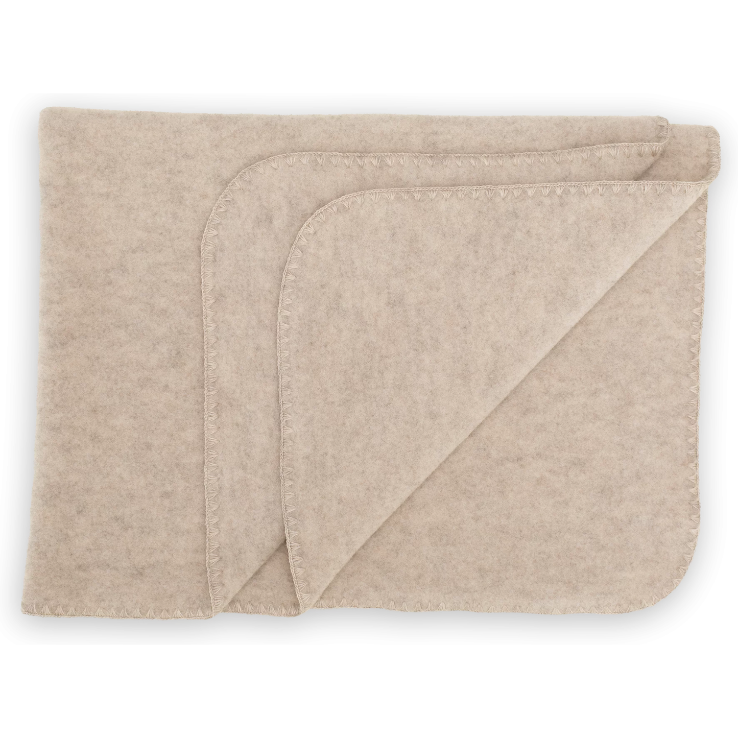 Engel Baby-Decke mit Muschelkante