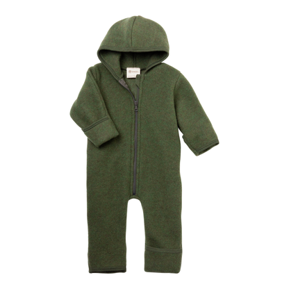 Engel Baby-Overall mit Kapuze und Reißverschluss