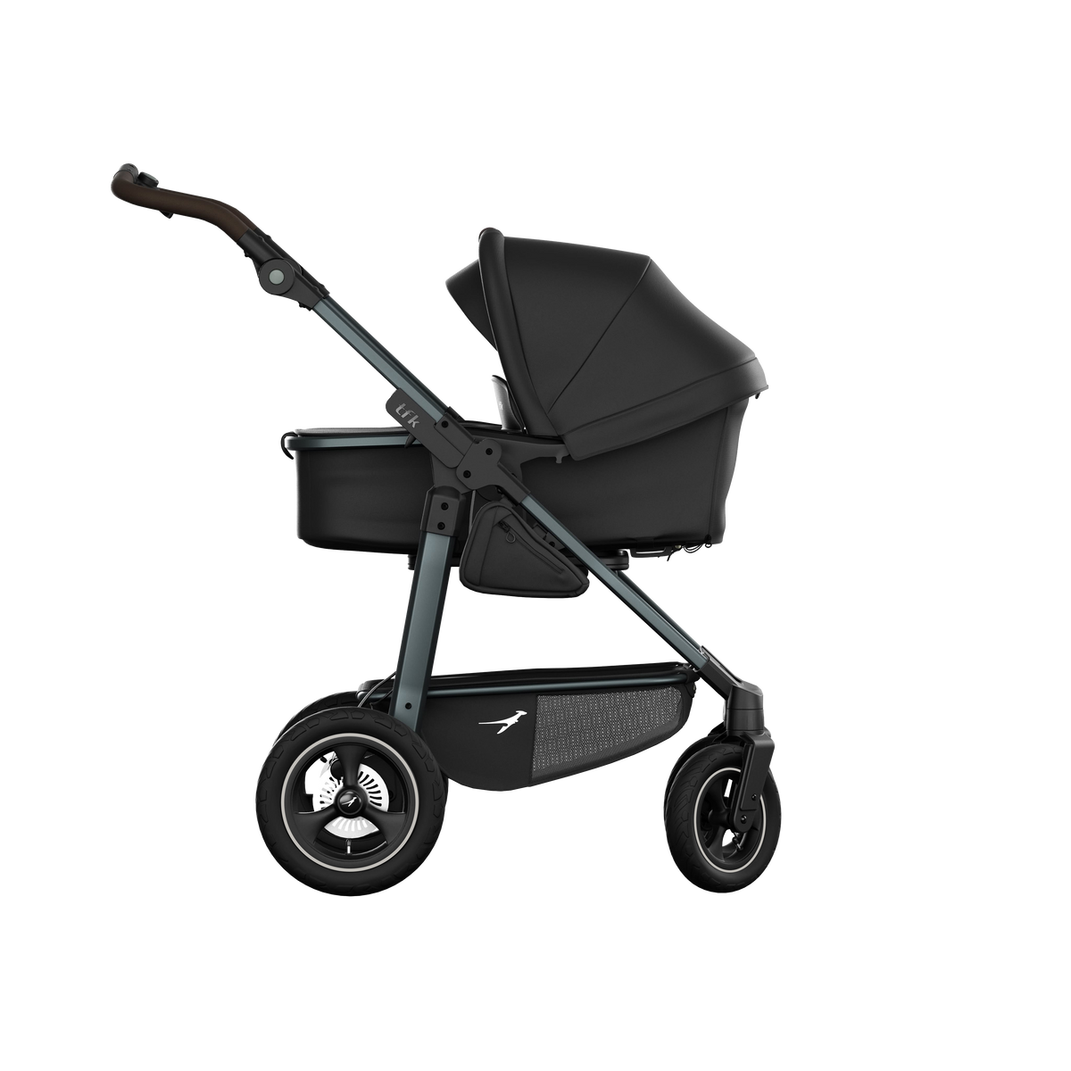 tfk MONO 4 - Kombikinderwagen 2-in-1 mit Luftrad-Set