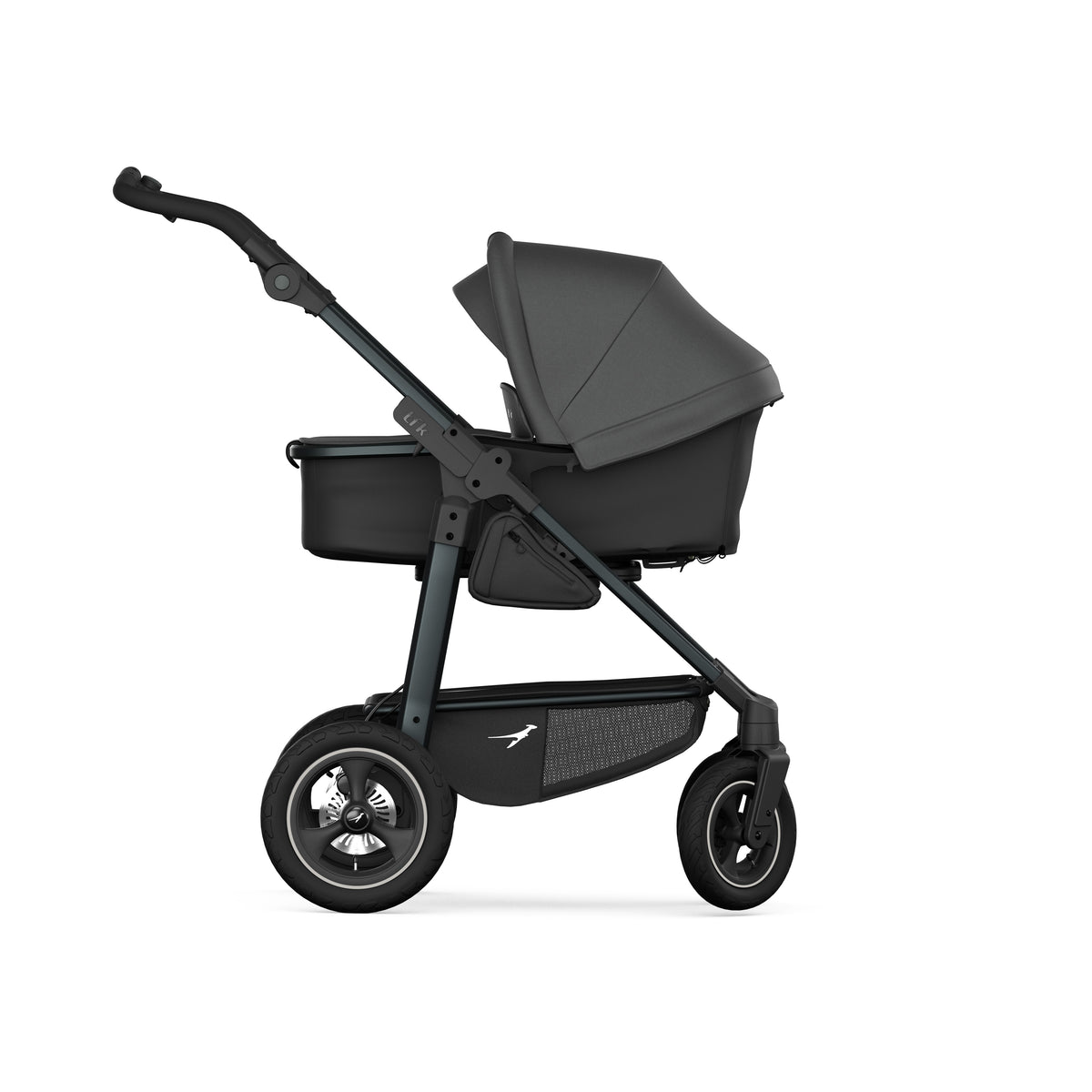 tfk MONO 4 - Kombikinderwagen 2-in-1 mit Luftrad-Set