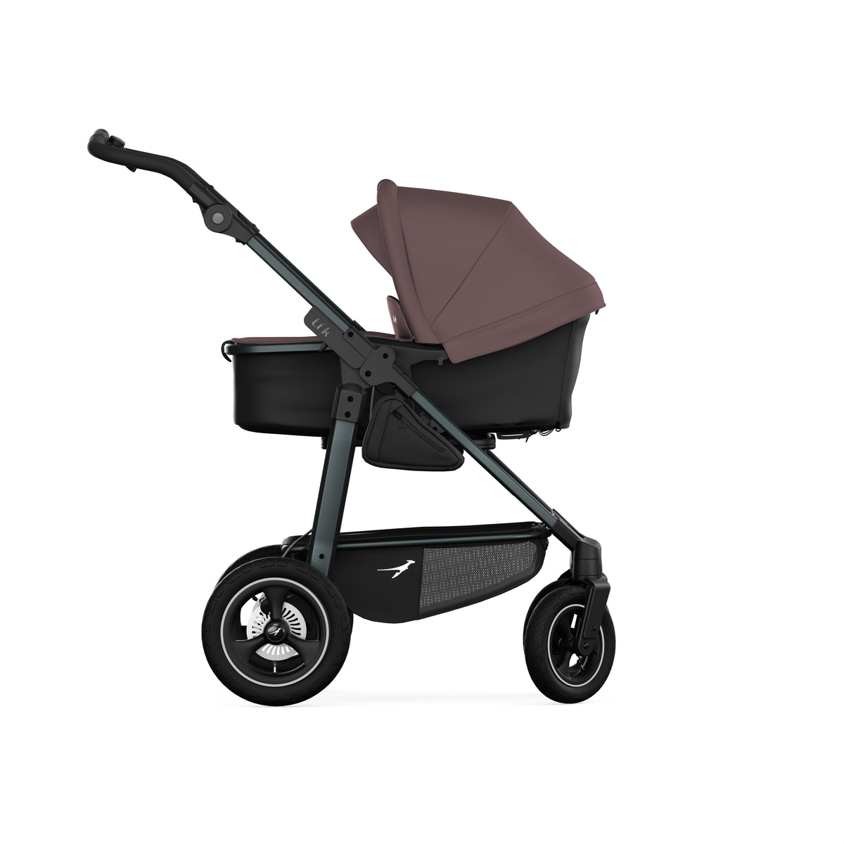 tfk MONO 4 - Kombikinderwagen 2-in-1 mit Luftrad-Set