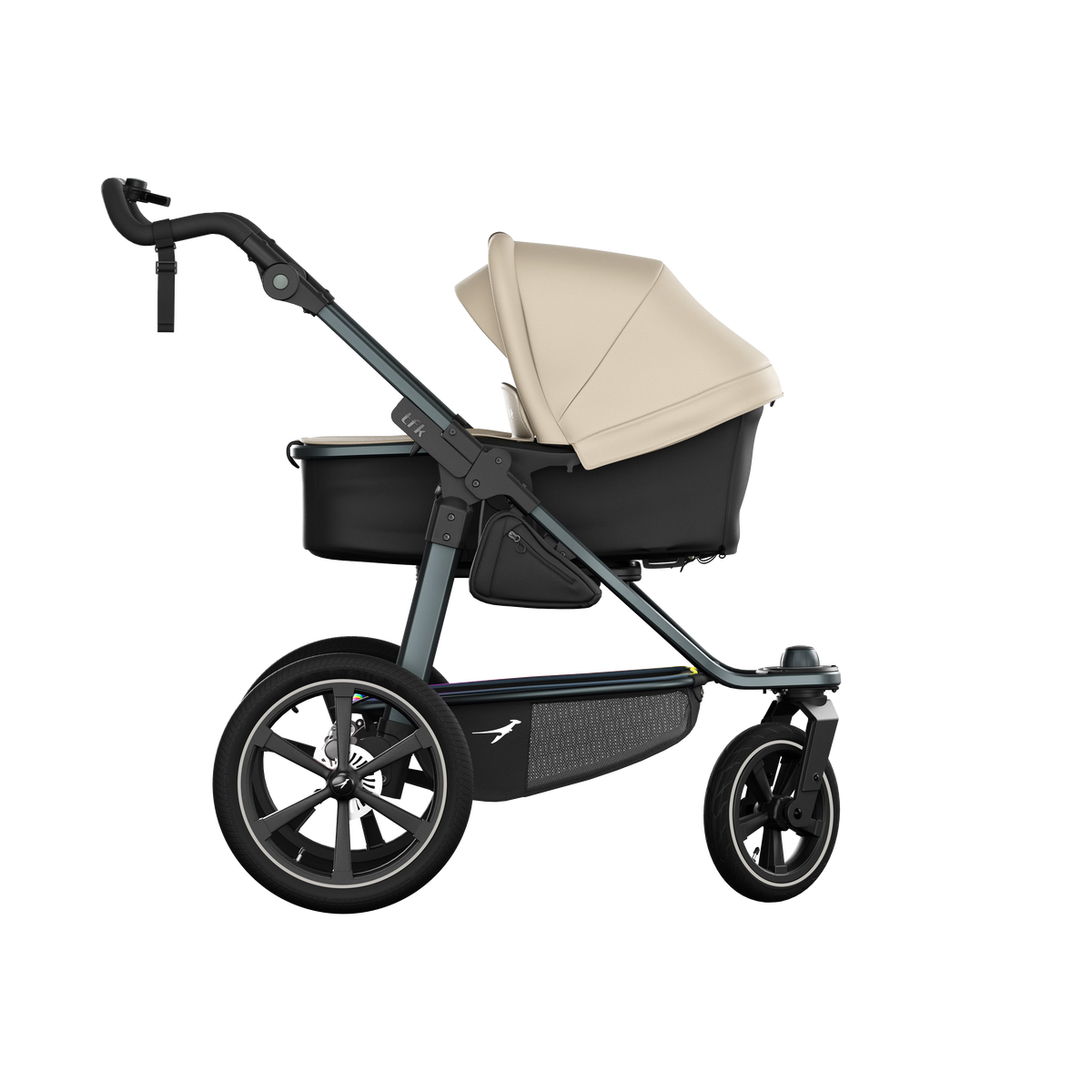 tfk PRO - Kombikinderwagen 2-in-1 mit Luftrad-Set