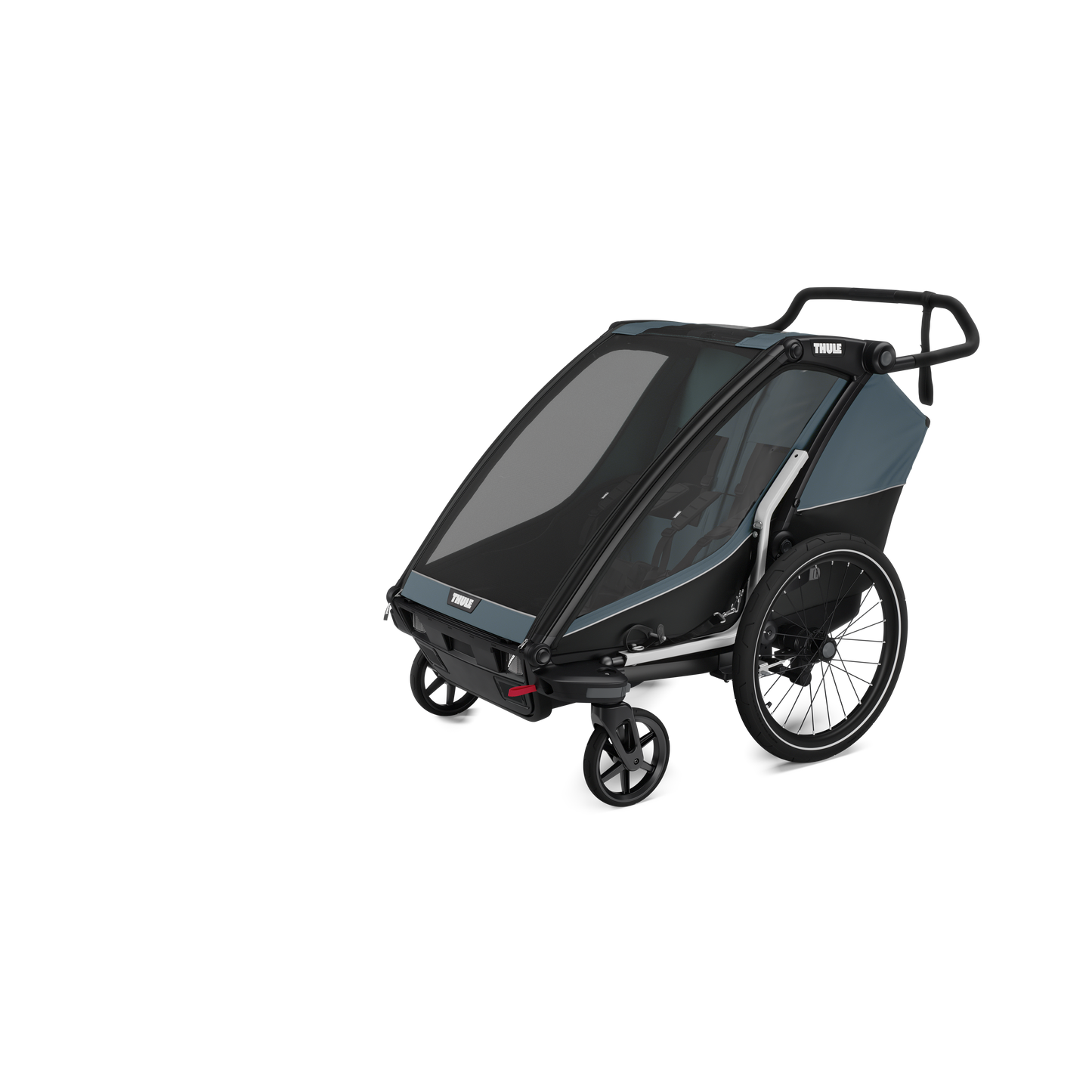thule fahrradanhänger 2017 Thule Chariot Cab - Dark Slate – Princess
