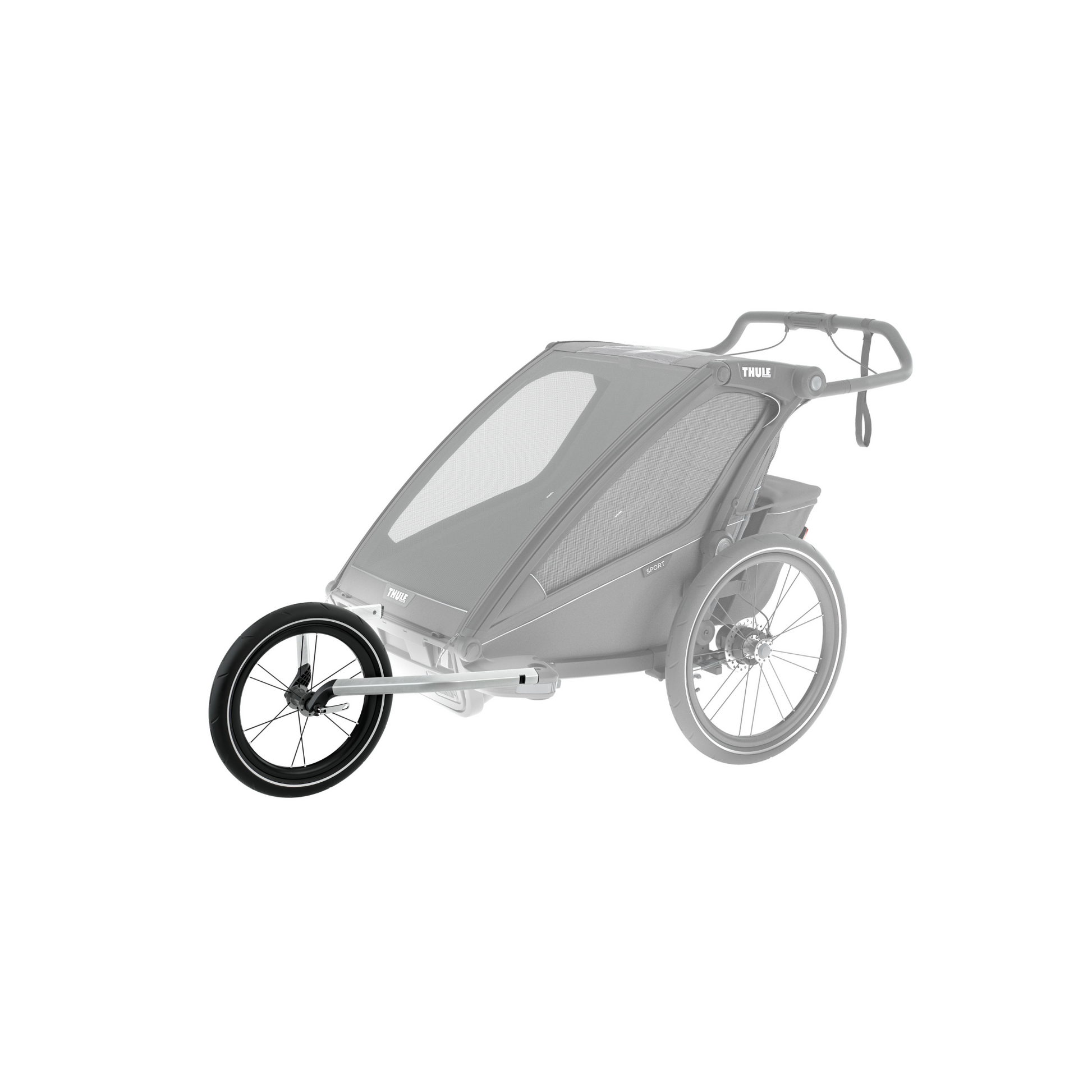 thule fahrradanhänger regenschutz montieren Thule Chariot All-Terrain Kit Single/Double – Princess