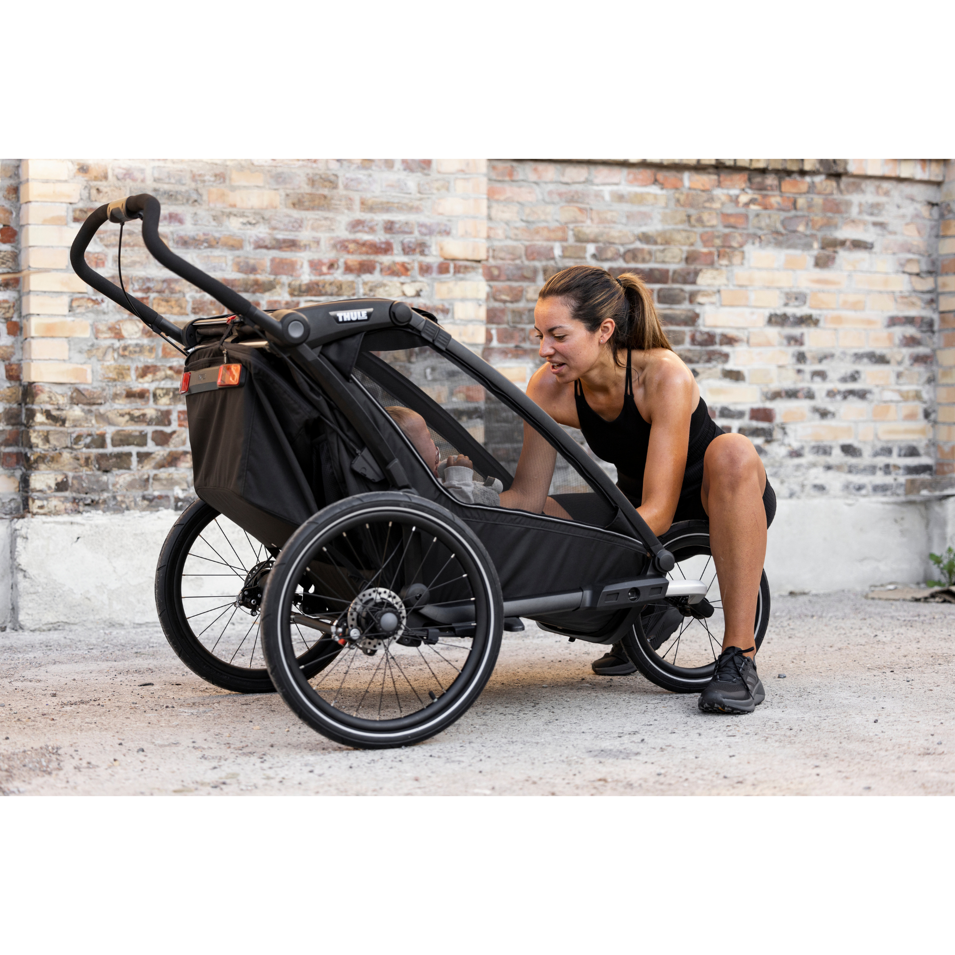 thule fahrradanhänger jogging set Thule Chariot All-Terrain Kit Single/Double – Princess
