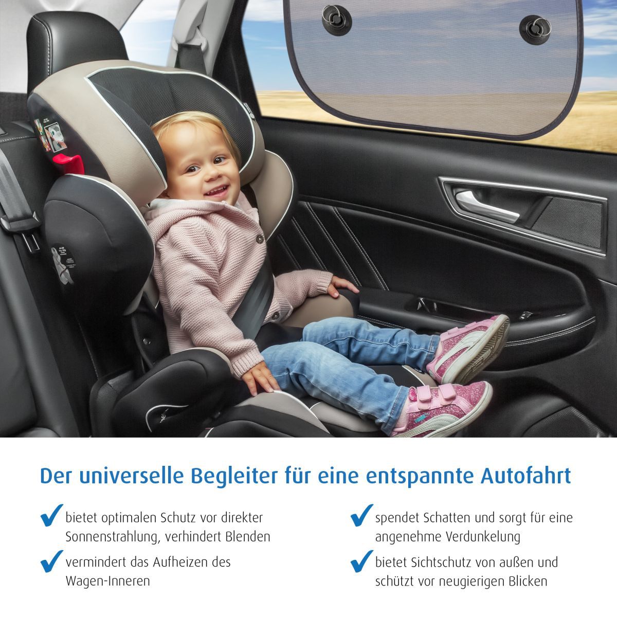 reer TravelKid Sun BasicAuto-Sonnenschutz