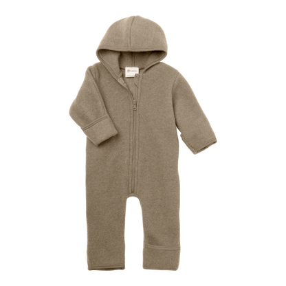 Engel Baby-Overall mit Kapuze und Reißverschluss
