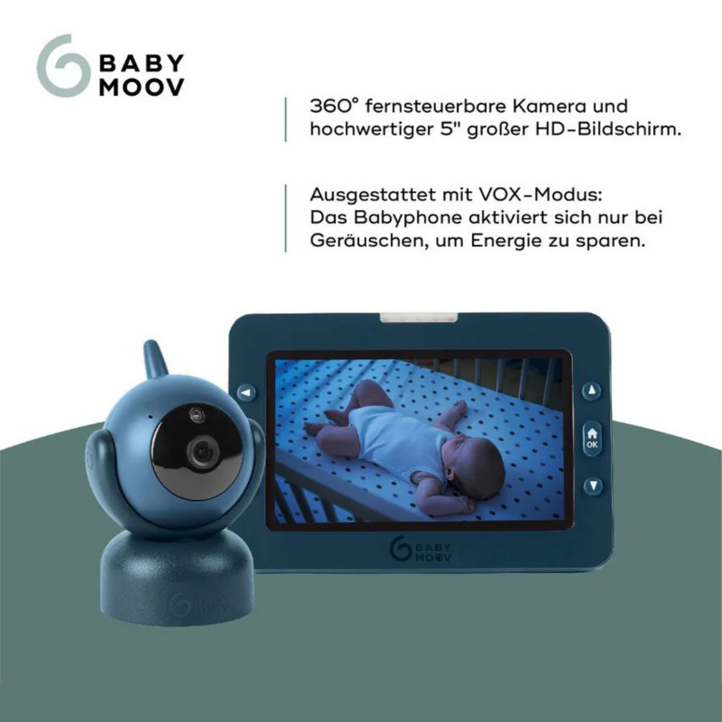 Babymoov Babyphone mit Kamera Yoo Master Plus HD