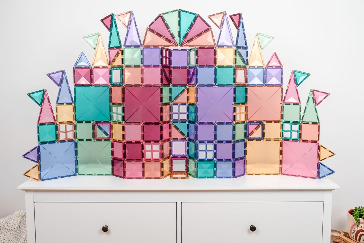 Connetix Magnetbausteine Pastel Creative Pack - 120 Teile