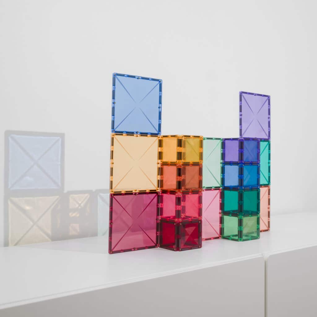 Connetix Magnetbausteine Square Pack - 40 Teile Pastel