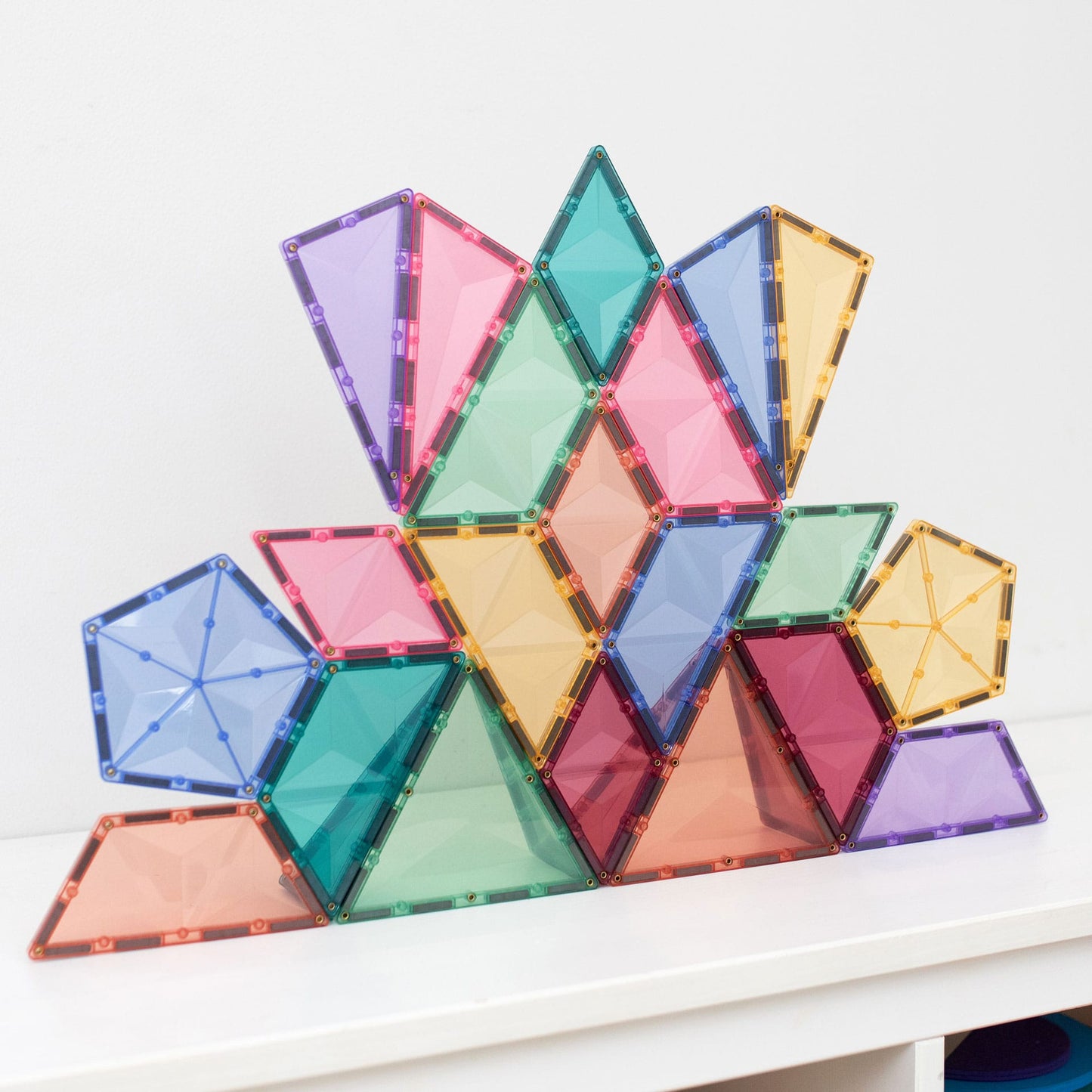 Connetix Magnetbausteine Pastel Shape Expansion Pack - 48 Teile