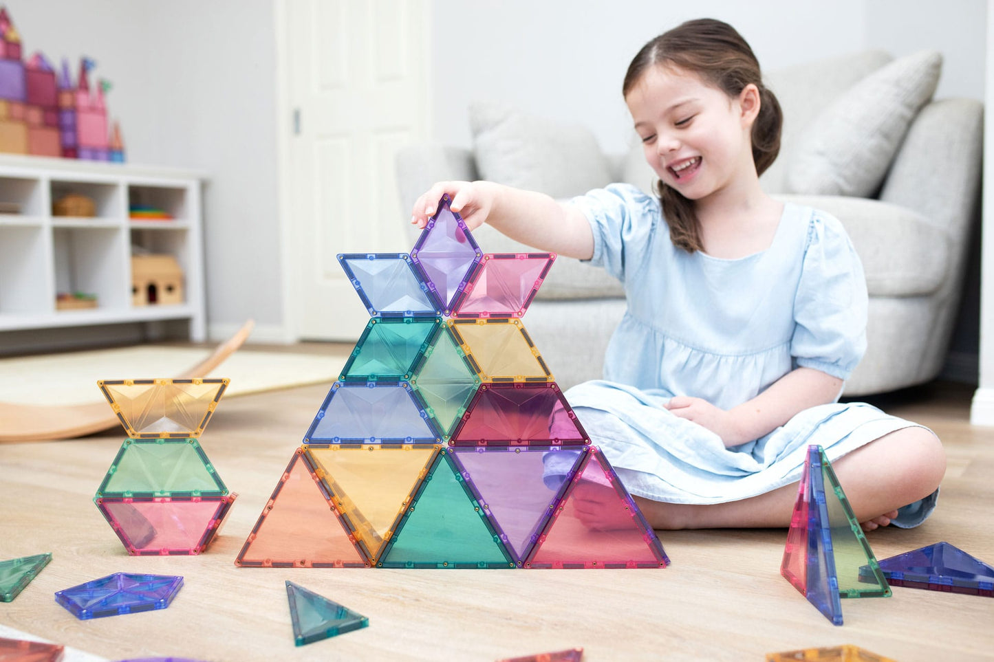 Connetix Magnetbausteine Pastel Shape Expansion Pack - 48 Teile
