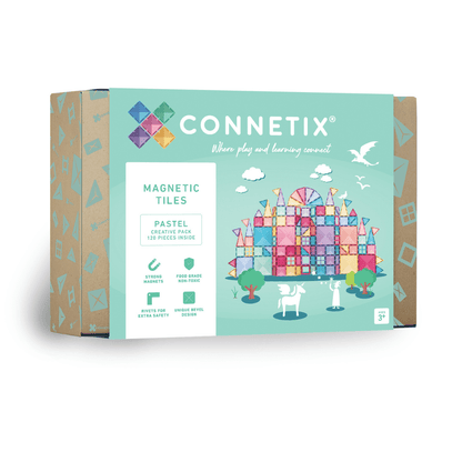 Connetix Magnetbausteine Pastel Creative Pack - 120 Teile