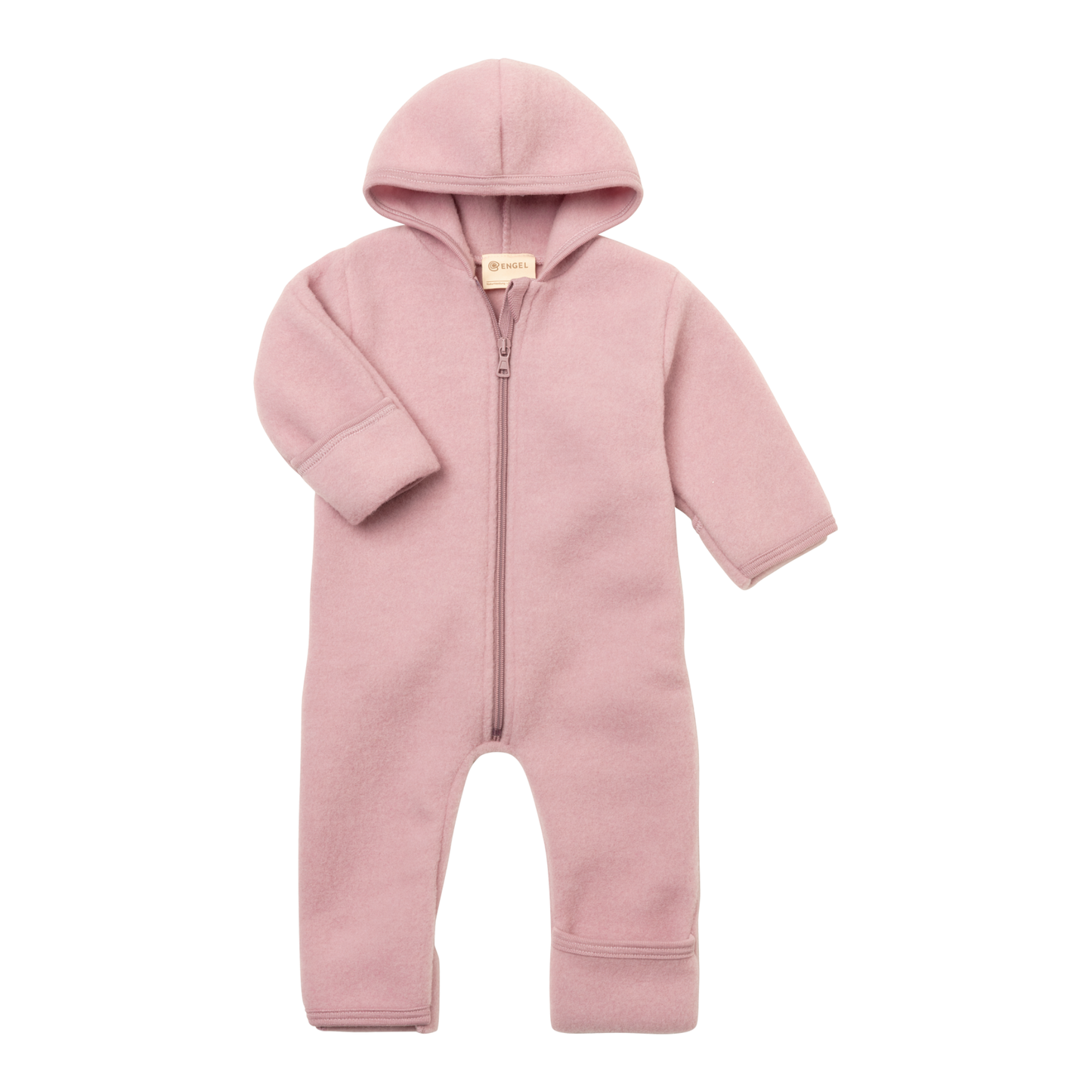 Engel Baby-Overall mit Kapuze und Reißverschluss